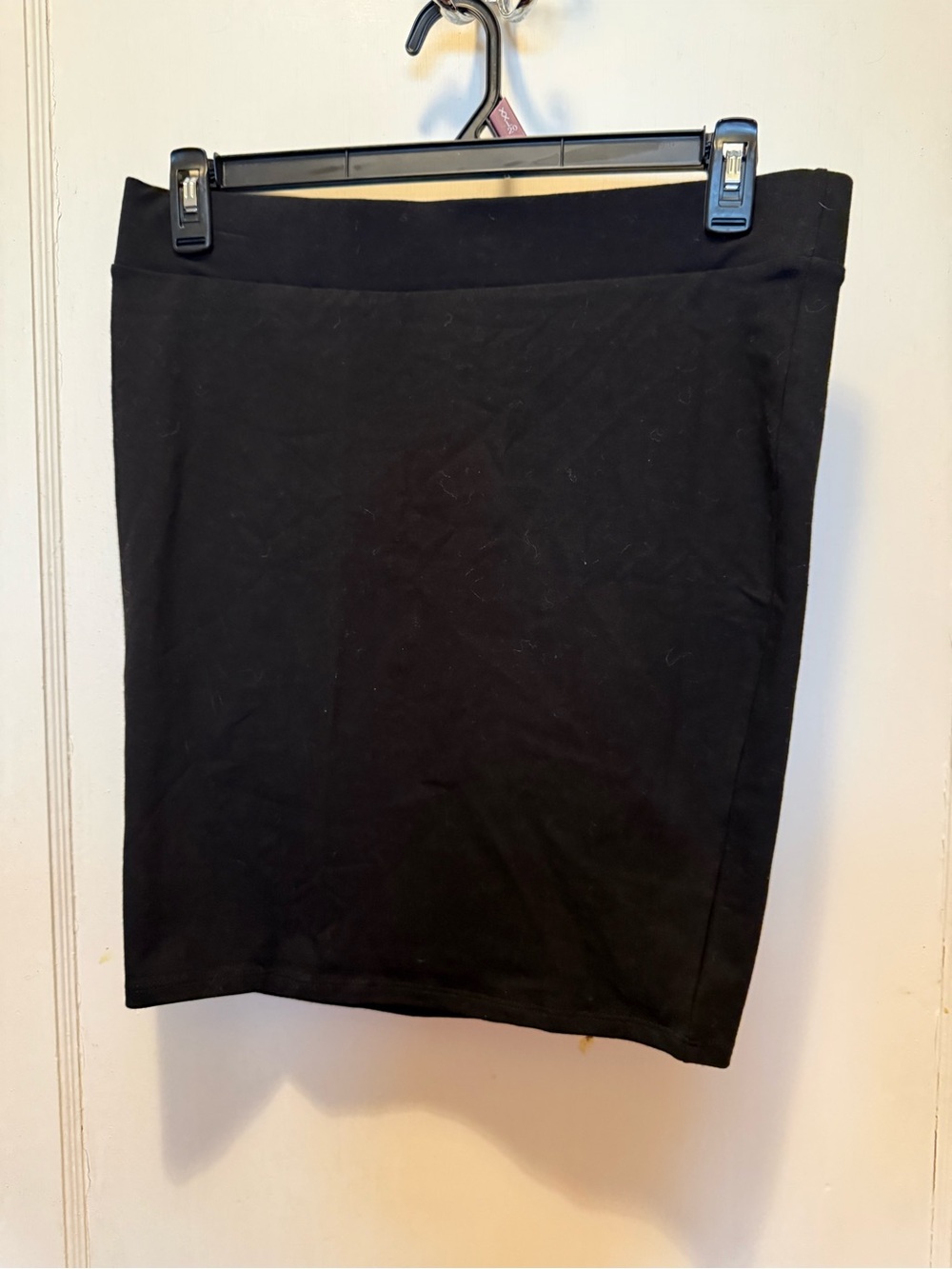 NWOT jersey knit Classic Black Pencil Skirt